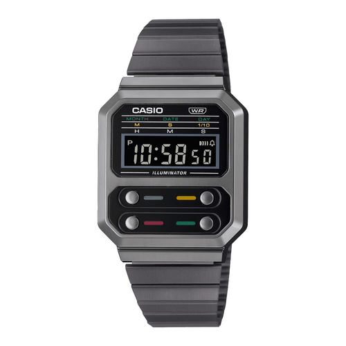 Relogio Unissex Casio Vintage- ACO CHUMBO-A100WEGG-1ADF- -1-